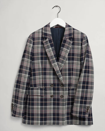 Σακάκι Με Καρό Μοτίβο Σε Ίσια Γραμμή (Outlet) GANT